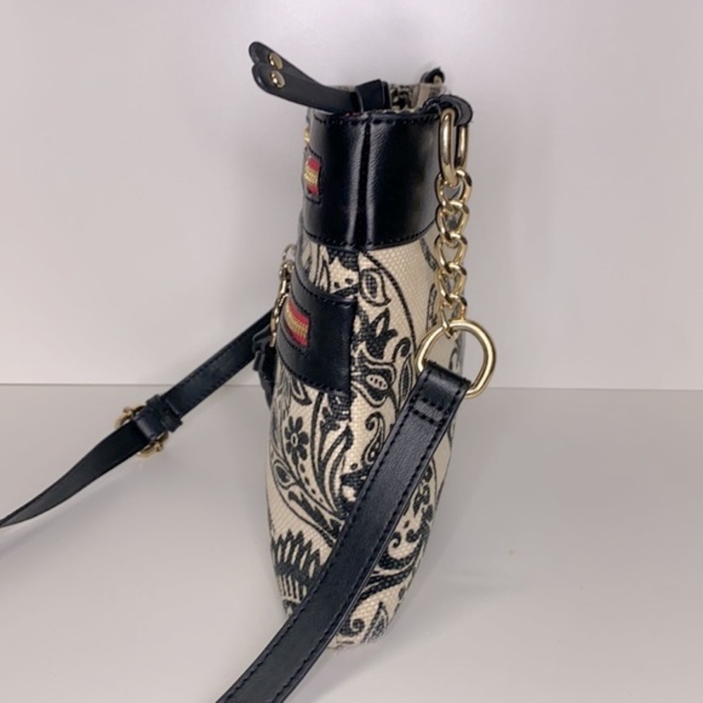 Spartina 449 Paisley Crossbody Satchel Purse - Picture 5 of 11